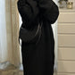 Robe Pull Oversize Noir